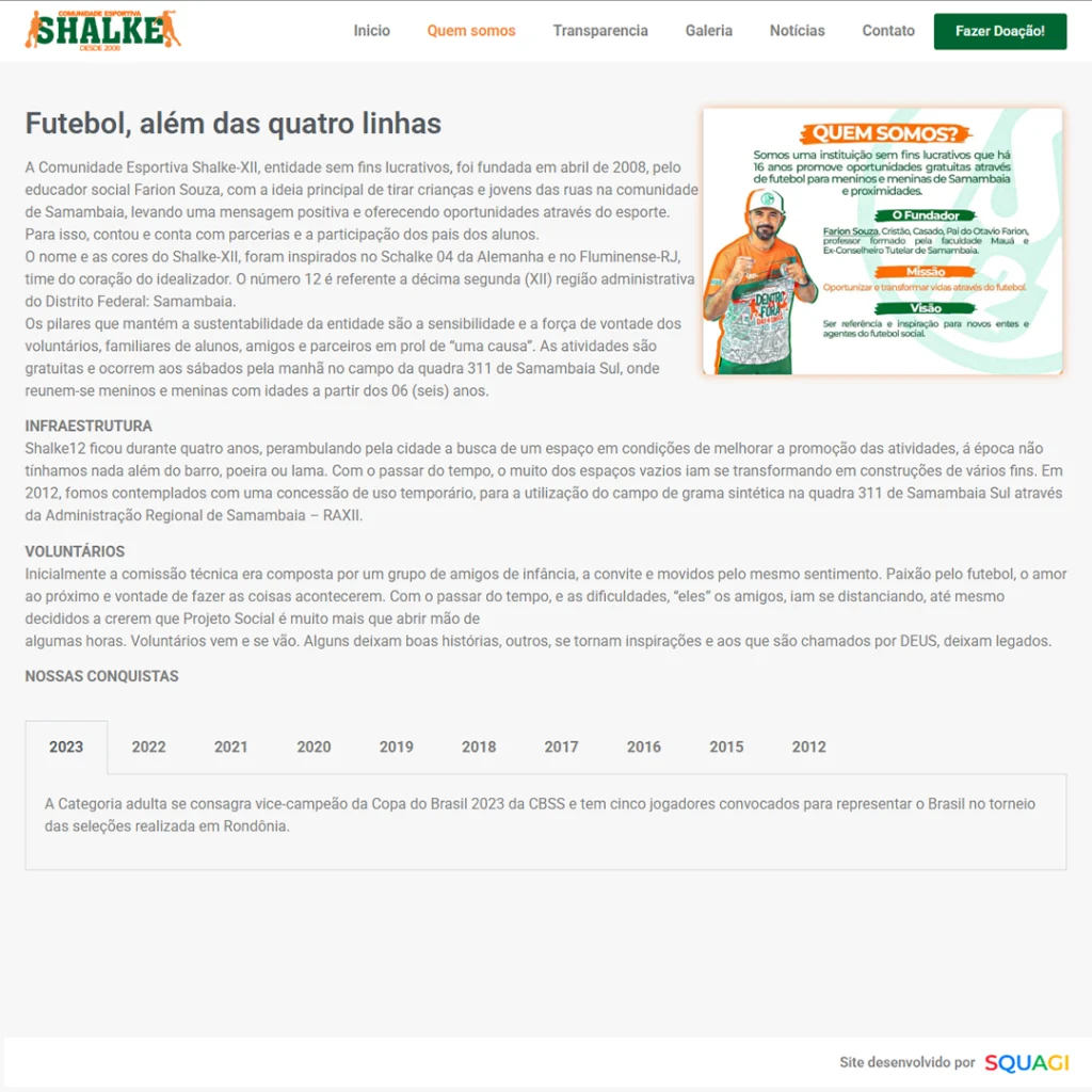 quem somos - shalke
